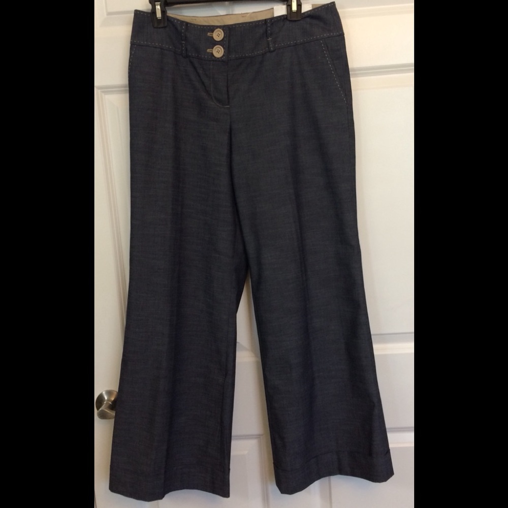 Ann Taylor Wide Flare Pants Size 10P NWT